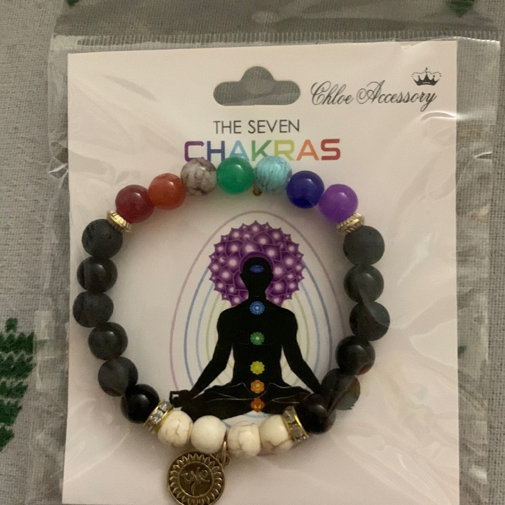 Bracelet the seven chakras